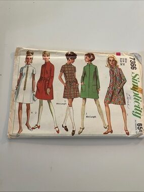 Shift Pattern Colorway Simplicity | Dresses | 3 Simplicity Dress Patterns From The 6s Never ...